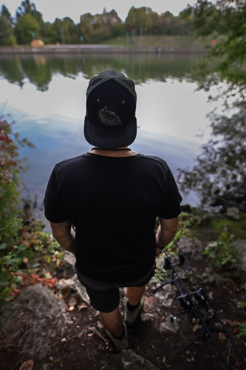 Logo Trucker Cap Schwarz/Grün - wieder da!