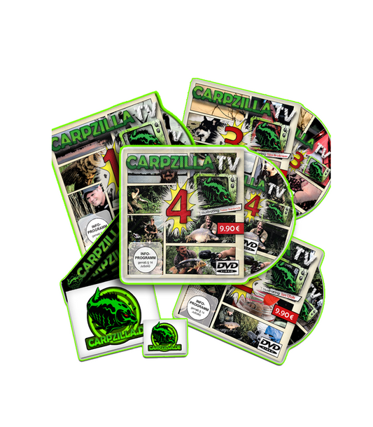 CarpzillaTV Bundle 1+2+3+4 + Stickerset