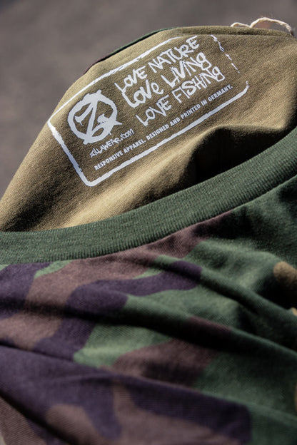 Carpzilla Carp Club Camou Shirt