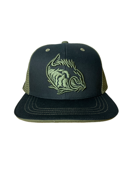 Logo Trucker Cap Schwarz/Grün - wieder da!