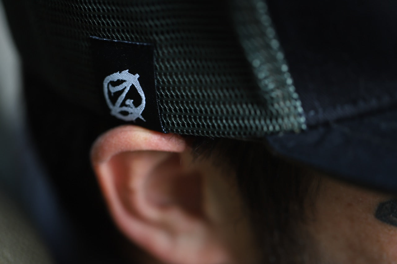 Logo Trucker Cap Schwarz/Grün - wieder da!